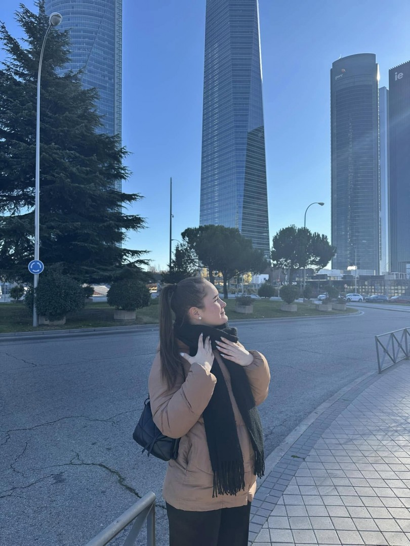 Réka au pair programja Spanyolországban_télen Tenerifén